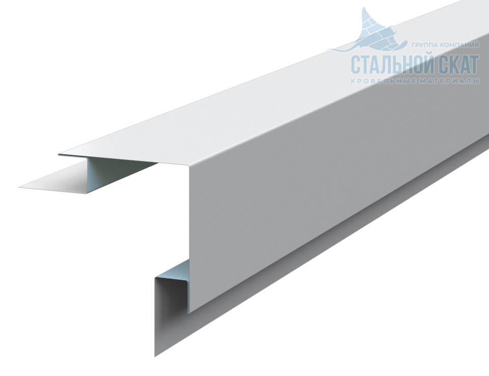 Планка угла наружного сложного 75х75х3000 NormanMP (ПЭ-01-9003-0.5) в Химках