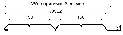 Фото: Сайдинг Lбрус-XL-Н-14х335 (ECOSTEEL_MA-12-Античный Дуб-0.45) в Химках