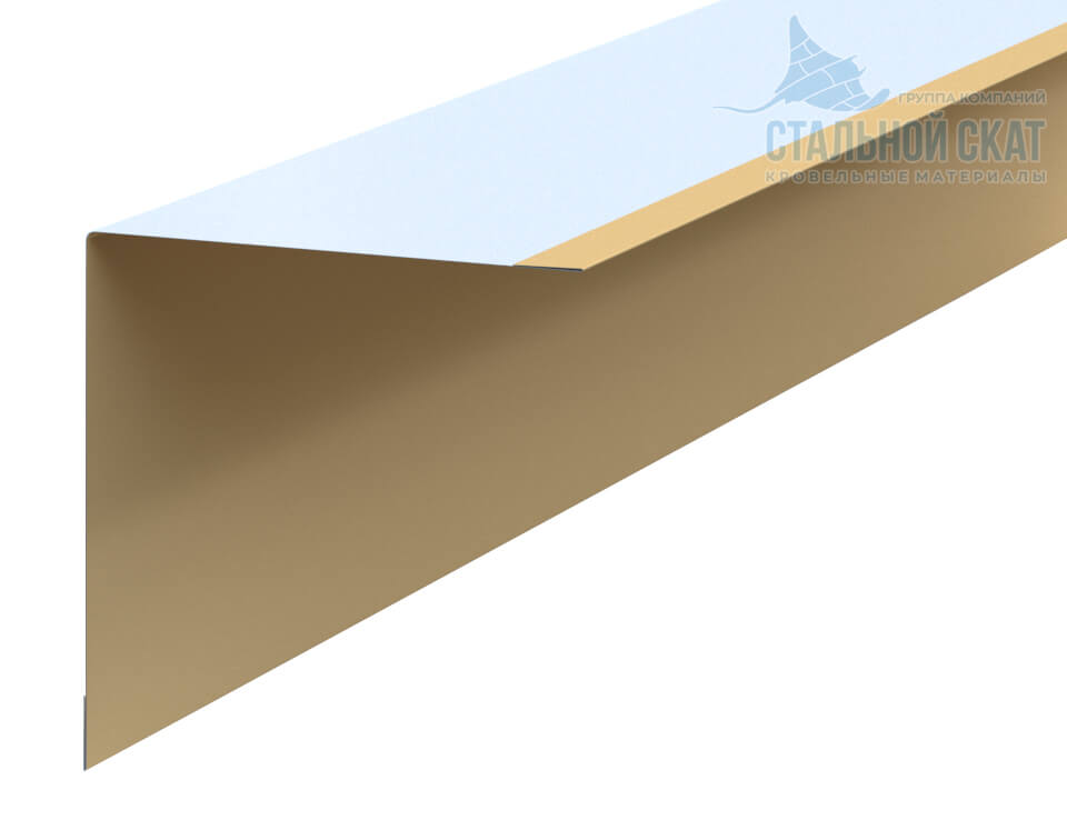 Планка угла внутреннего 75х75х3000 NormanMP (ПЭ-01-1015-0.5) в Химках