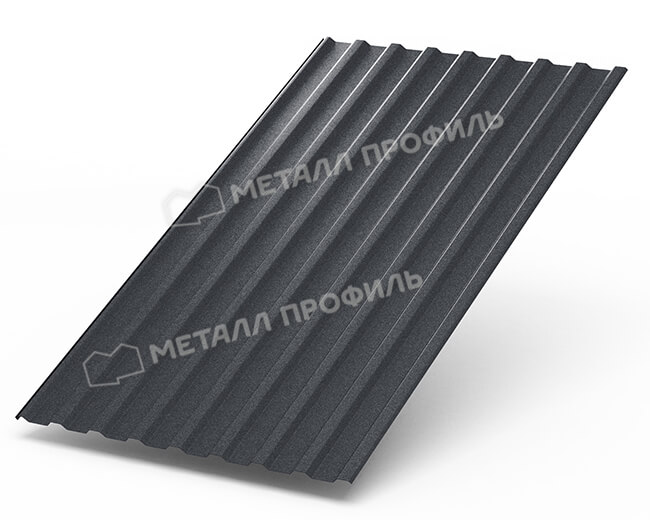 Профнастил МП20 х 1100 - R (Steelmatt-20-7024-0.4±0.08мм) в Химках