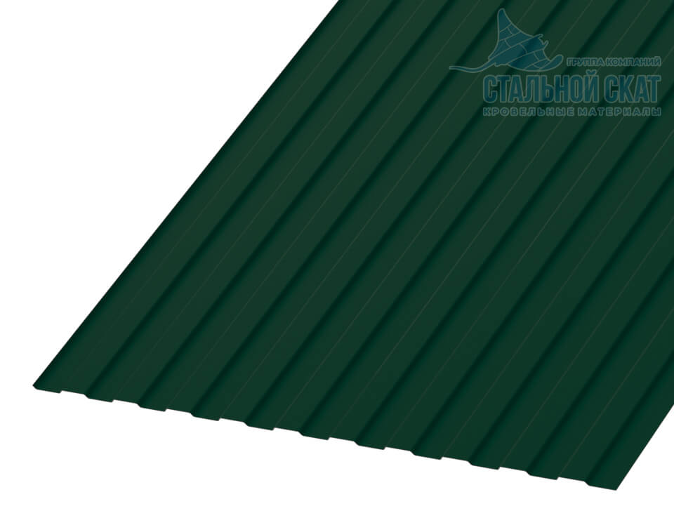Фото: Профнастил С8 х 1150 NormanMP - B (ПЭ-01-6005-0.5) в Химках