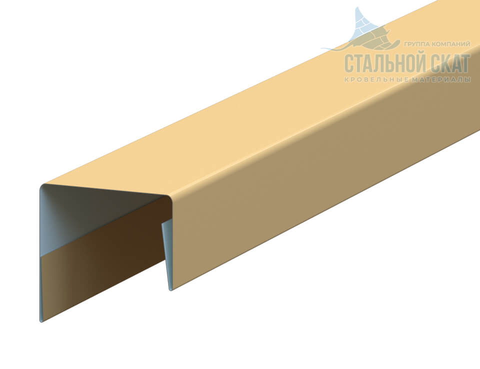 Планка П-образная 23х22х2000 NormanMP (ПЭ-01-1015-0.5) в Химках