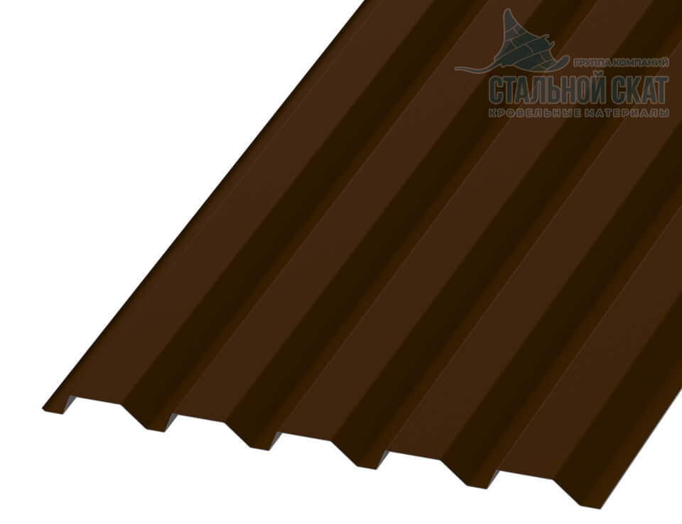 Профнастил С44 х 1000 - B NormanMP (ПЭ-01-8017-0.5)