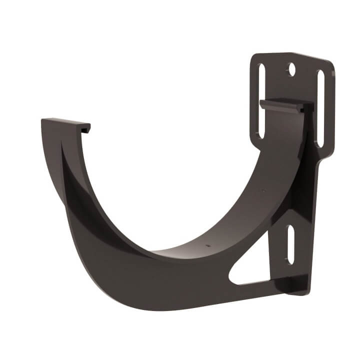 Кронштейн желоба slider Классика 120 ПВХ Grand Line графит (RAL 7024)