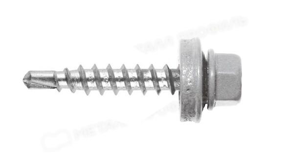Саморез 4,8х28 ROOFRetail RAL7004 (серый)