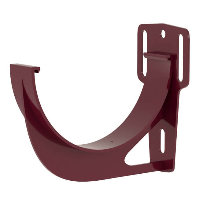 Кронштейн желоба slider Классика 120 ПВХ Grand Line бордо (RAL 3005)