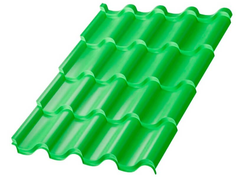 Металлочерепица МП Монтерроса-ML NormanMP (ПЭ-01-6018-0.5)