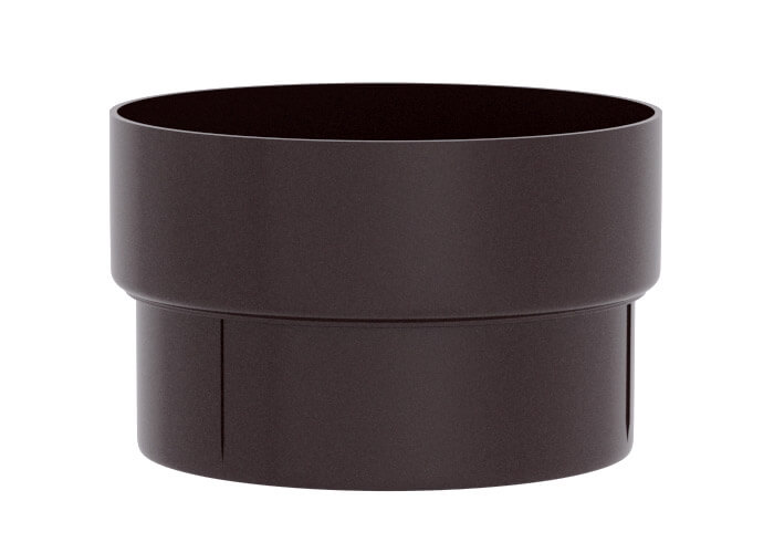 Муфта трубы соединительная ПВХ Grand Line коричневая (RR32)