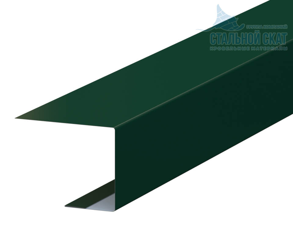 Планка завершающая FASTCLICK 50х38х3000 NormanMP (ПЭ-01-6005-0.5)