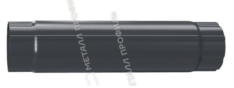 Труба соединительная D100х1000 Foramina Freeze (FRZ_D-01-Серый Сланец\Серый Сланец-0.5)
